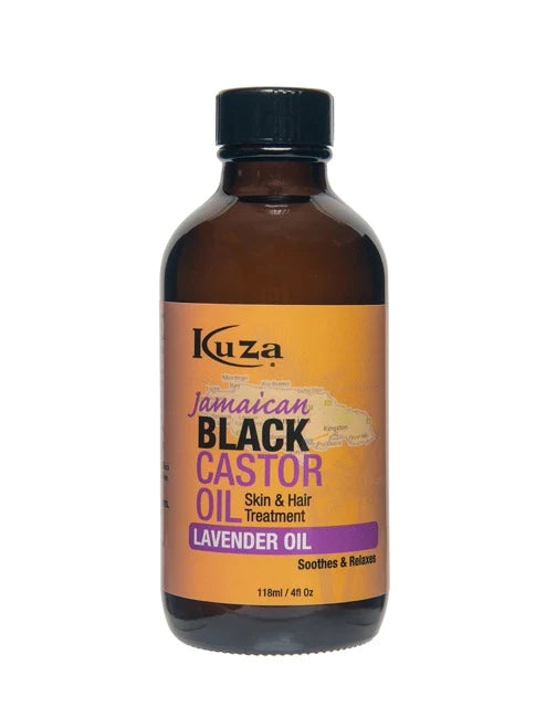 Kuza Jamaican Black Castor Oil, Lavender Oil 118ML