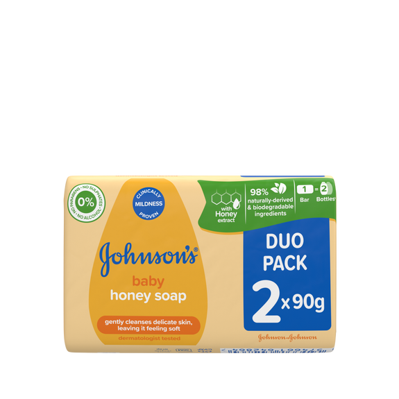 Johnson's Baby Honey Soap-2x90 G