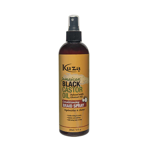 Kuza Jamaican Black Castor Oil Conditioning Braid Spray