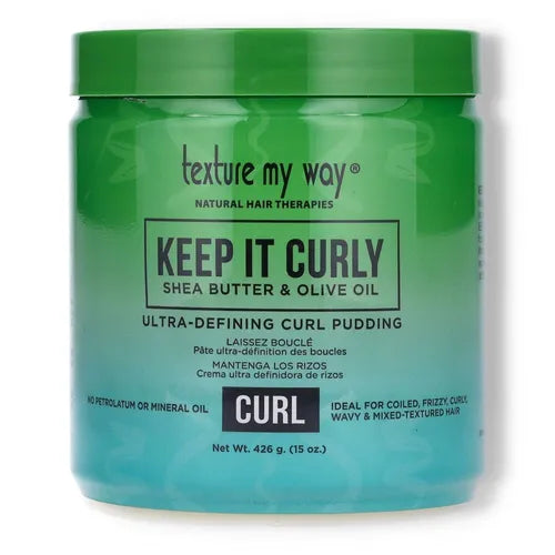 Texture My Way Keep It Curly Ultra Defining Curl Pudding - 15oz