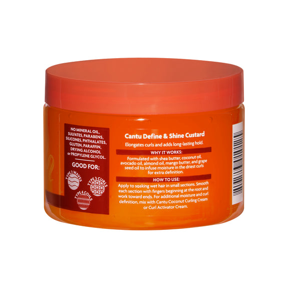 CANTU DEFINE & SHINE CUSTARD 12oz