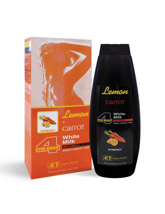 A3 LEMON + CARROT - WHITE MILK-400ML