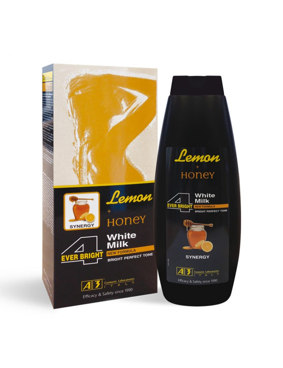 A3 LEMON + HONEY - WHITE BODY MILK