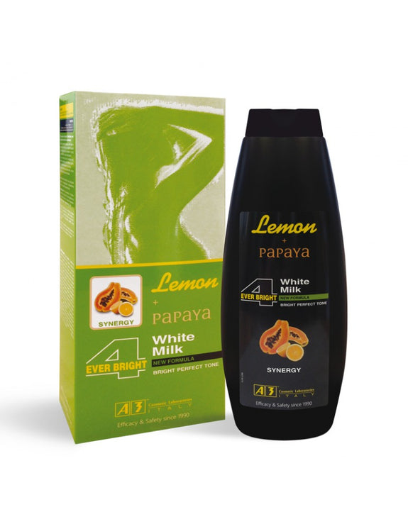 A3 LEMON + PAPAYA - WHITE MILK-400ML