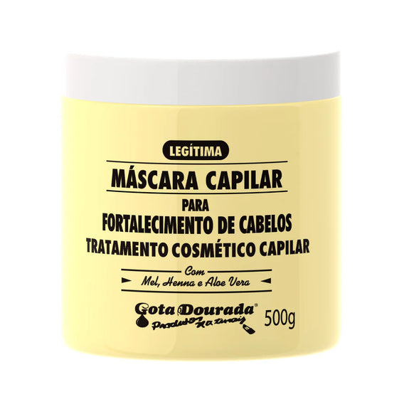 Gota Dourada Traditional Strengthening Mask Golden Drop 500 Gr