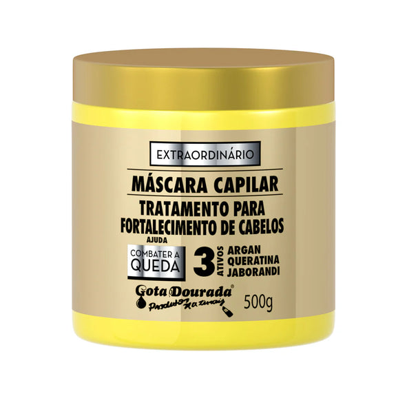Gota Dourada Extraordinary Anti-Hair Fall Strengthening Mask 500g