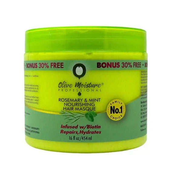 Olive Moisture Rosemary & Mint Nourishing Hair Masque 16 oz