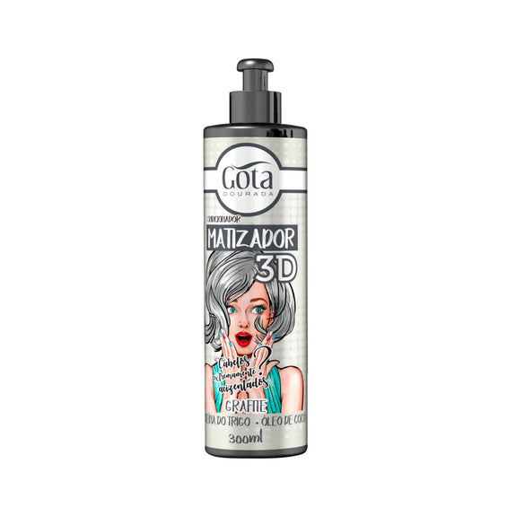 Gota Dourada 3D Grafte Spray Conditioner Golden Drop 300ml