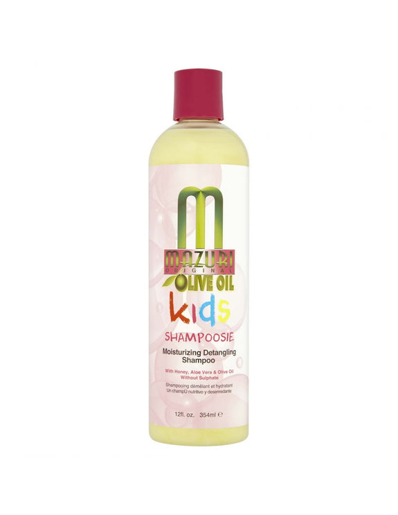 Mazuri Kids Olive Oil Shampoosie Moisturizing Detangling Shampoo 12oz