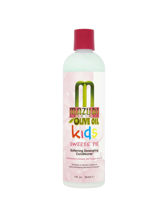 Mazuri Kids Olive Oil Sweetie Pie Softening Detangling Conditioner 12 oz