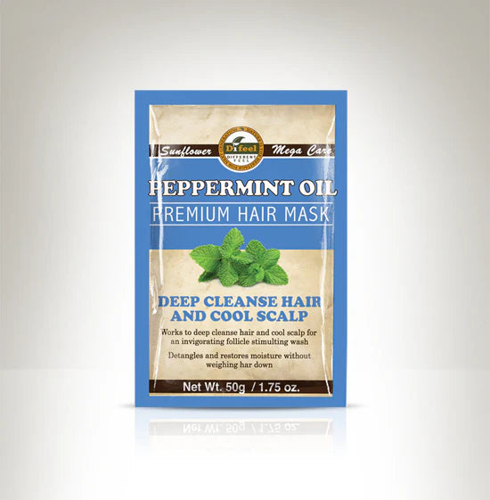 DIFEEL PREMIUM DEEP CONDITIONING HAIR MASK WITH PEPPERMINT OIL 1.75 OZ.