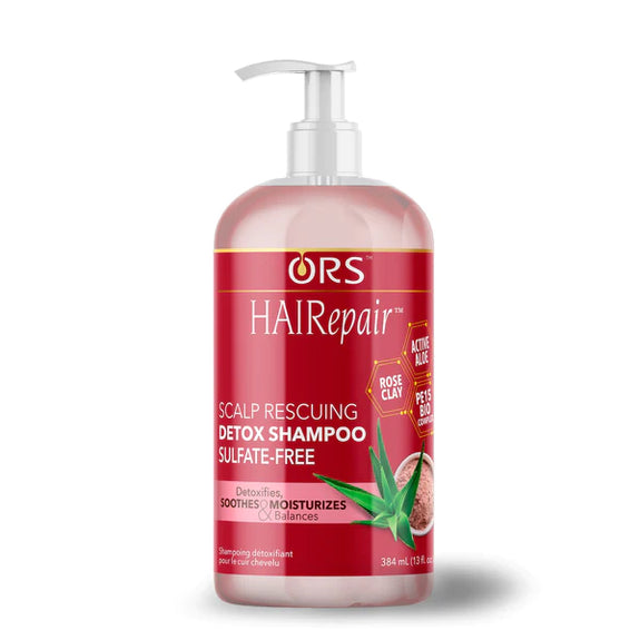 ORS HAIREPAIR SCALP RESCUING DETOX SHAMPOO SULFATE-FREE (13.0 OZ)