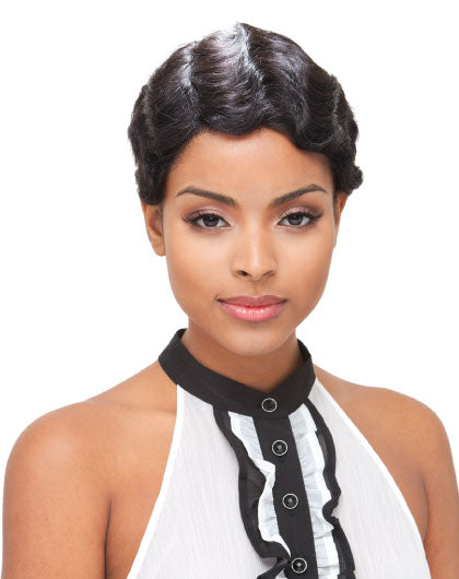 JANET COLLECTION HUMAN HAIR MOMMY1 WIG 100% PURE HUMAN HAIR