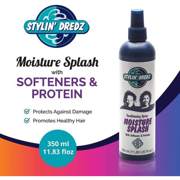 Stylin' Dredz Moisture Splash Conditioning Braid Spray 350ML