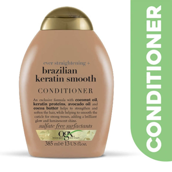 OGX Ever Straightening+ Brazilian Keratin Therapy Conditioner 385ml