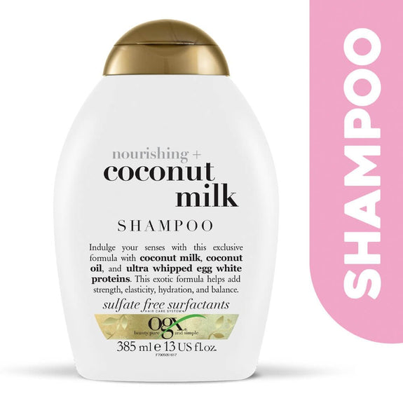 OGX Nourishing+ Coconut Milk Shampoo for Dry Hair 385ml