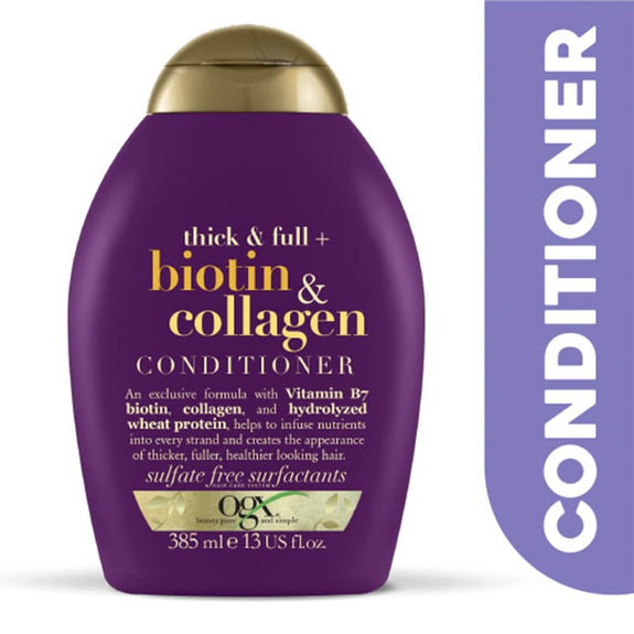 OGX Thick & Full+ Biotin & Collagen Volume Conditioner 385ml