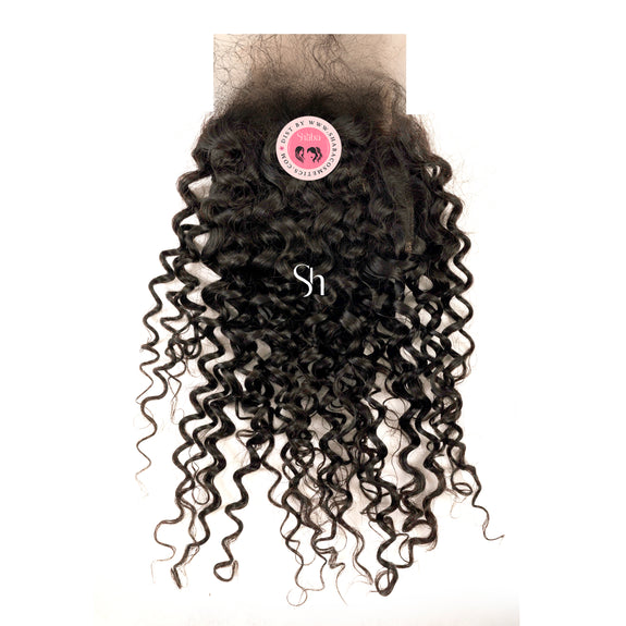 RUSH TEMPTATION 100% VIRGIN BRAZILIAN FULL HD FRONTAL EAR TO EAR 13"x4" JERRY CURL