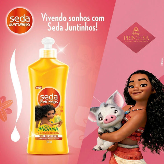 Seda Juntinhos Moana Cachos Encantados Children's Styling Cream 300ml