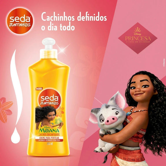 Seda Juntinhos Moana Cachos Encantados Children's Styling Cream 300ml