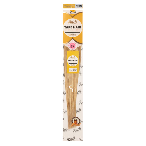 RUSH SILKY LUXATI 100 % REAL REMY HUMAN 20" TAPE IN HAIR HAIR EXTENSION