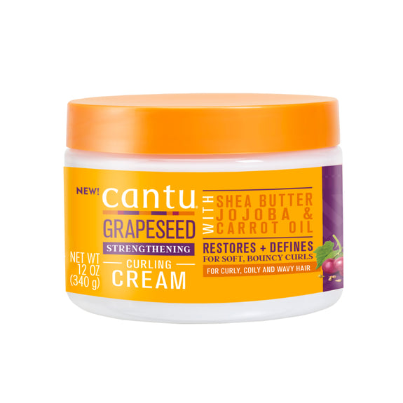 CANTU GRAPESEED STRENGTHENING CURLING CREAM 12 OZ