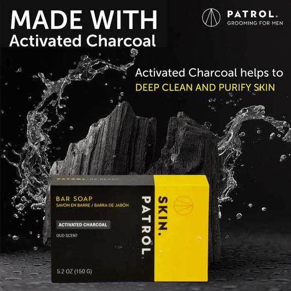 BUMP PATROL BAR SOAP- ACTIVATED CHARCOAL  5.2 oz