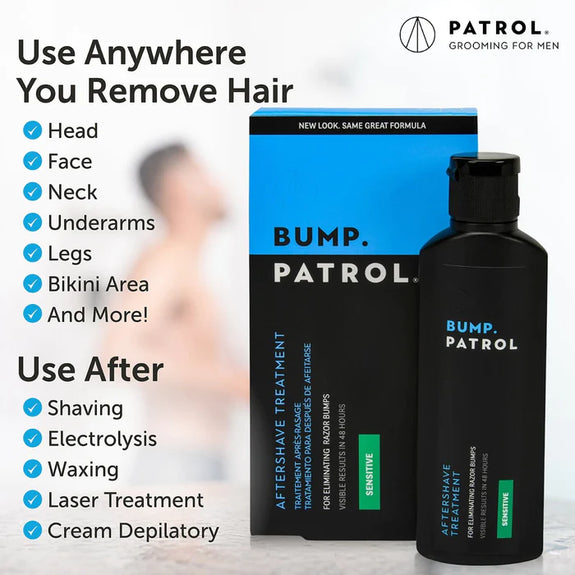 BUMP PATROL AFTERSHAVE SENSITIVE 2 oz