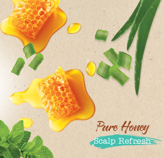 CREME OF NATURE PURE HONEY Scalp Refresh Cleansing Scalp Treatment -8 oz