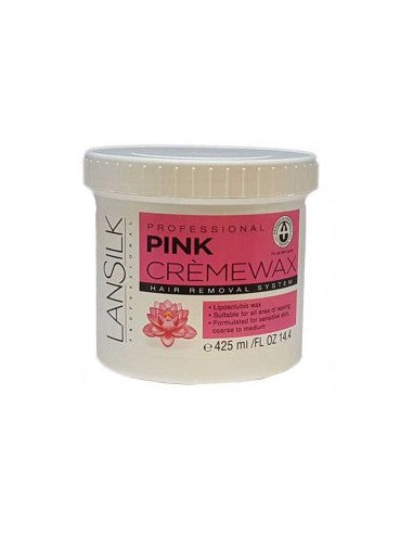 LANSILK PROFESSIONAL Pink Creme Wax 425 Ml