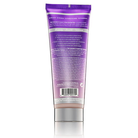 THE MANE CHOICE Pink Lemonade & Coconut Super Antioxidant & Texture Beautifier 5-Minute Reviving Mask