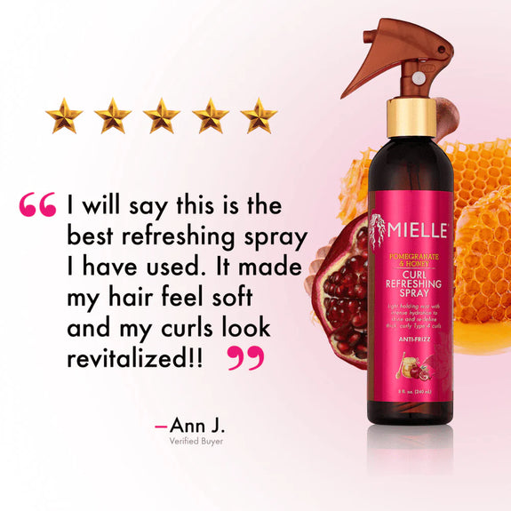 MIELLE POMEGRANATE & HONEY CURL REFRESHING SPRAY -240 ML