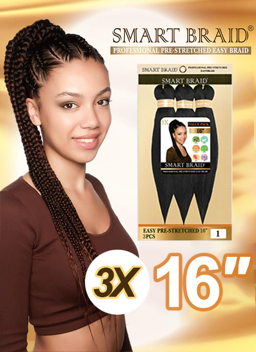 Smart Braid Pre-Stretched 3X PACK 16”