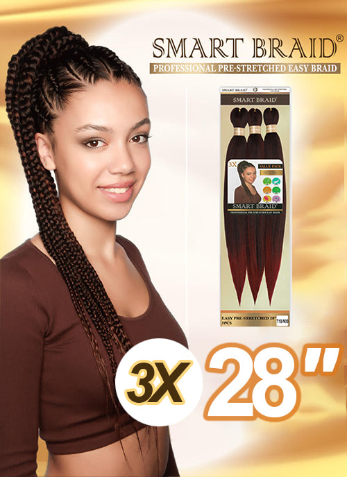 Smart Braid Pre-Stretched 3X PACK 28”