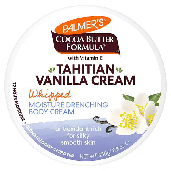 Palmer's Tahitian Vanilla Whipped Body Cream 250g