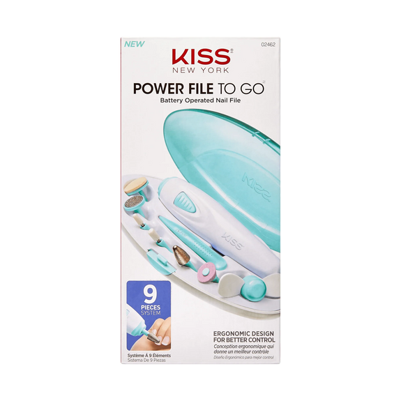 KISS NEW YORK POWER FILE TO GO  Nail Care for Hands & Feet