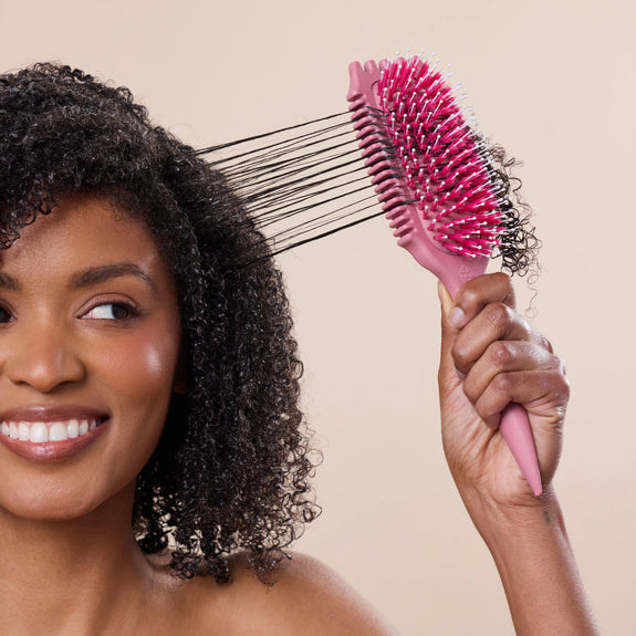 Bounce Curl Volume EdgeLift Brush Raspberry