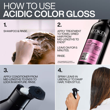 REDKEN ACIDIC COLOR GLOSS SULFATE-FREE SHAMPOO