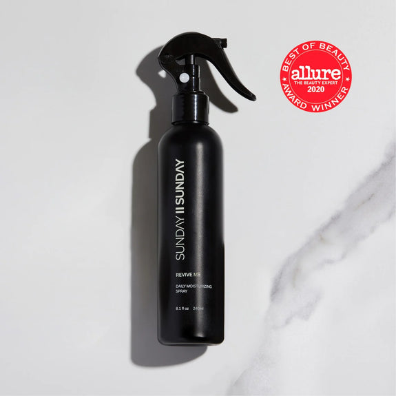 SUNDAY II SUNDAY REVIVE ME DAILY LEAVE-IN CONDITIONER SPRAY WITH ARGAN OIL AND GREEN TEA 8 OZ