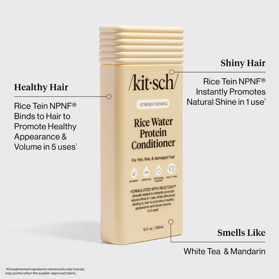 Kitsch Strengthening Rice Water Conditioner 355ml