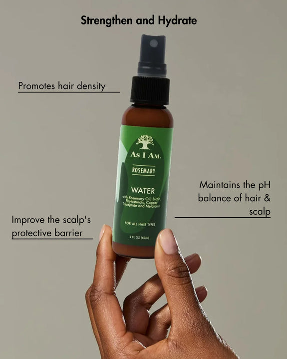 As I Am Rosemary Water for Scalp Refresh & Hydration 60ml