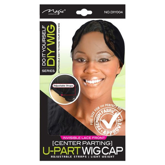 MAGIC DIY Lace Front U-Part Wig Cap [Center Parting]