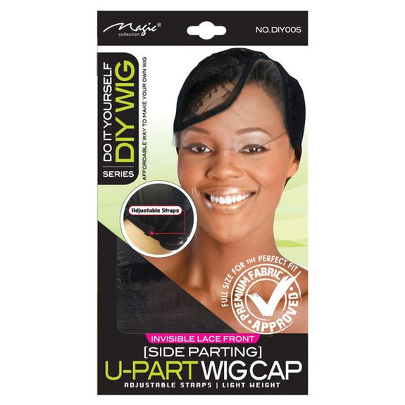 MAGIC DIY Lace Front U-Part Wig Cap [Side Parting]