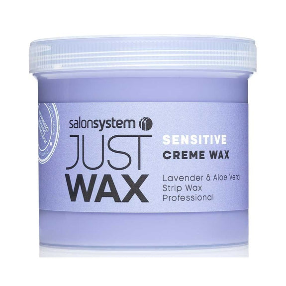 SALON SYSTEM Just Wax Sensitive Creme Wax 450g