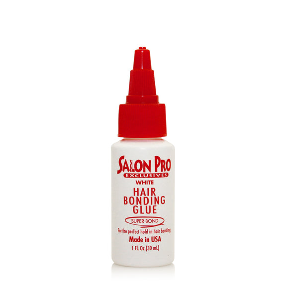 SALON PRO EXCLUSIVE  HAIR BONDING GLUE (WHITE) (1 OZ)