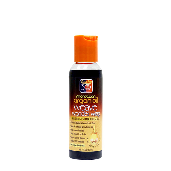 SALON PRO 30 SEC ARGAN WEAVE WONDER WRAP (BLACK / 2 OZ)