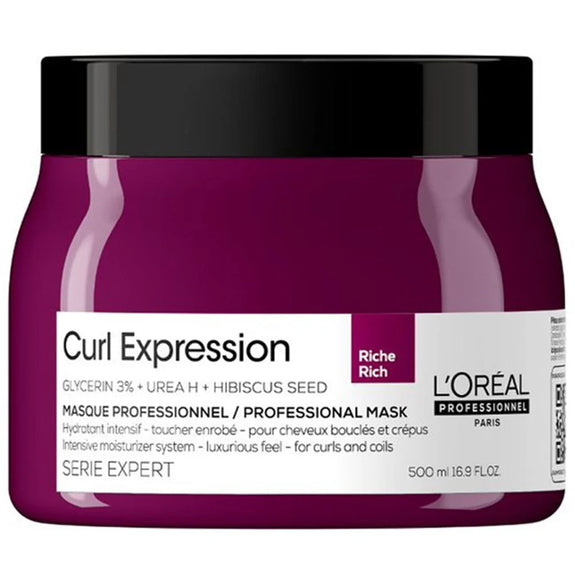L'ORÉAL PROFESSIONNEL SERIE EXPERT CURL EXPRESSION HAIR MASK FOR CURLS & COILS 500ML