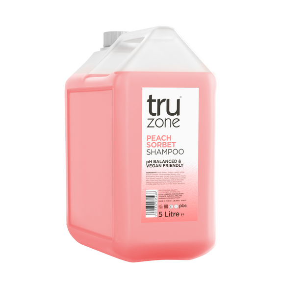 TRUZONE PEACH SORBET SHAMPOO 5 LITRE