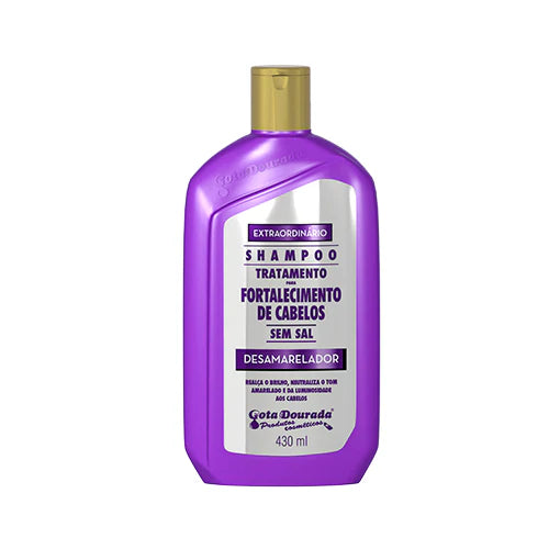 Gota Dourada Extraordinary Deyellowing Shampoo Golden Drop 430ml