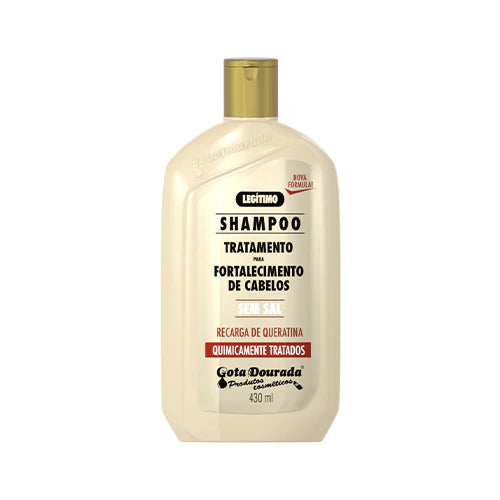 Gota Dourada Chemically Treated Shampoo Golden Drop 430ml